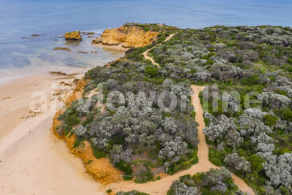 Aerial Image of Rocky Point Lookout at Torquay