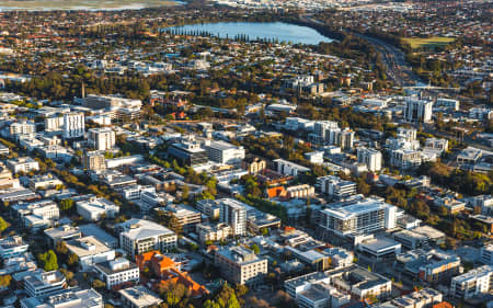 Aerial Image of WEST PERTH SUNRISE