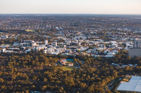 Aerial Image of WEST PERTH SUNRISE