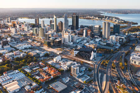 Aerial Image of PERTH SUNRISE