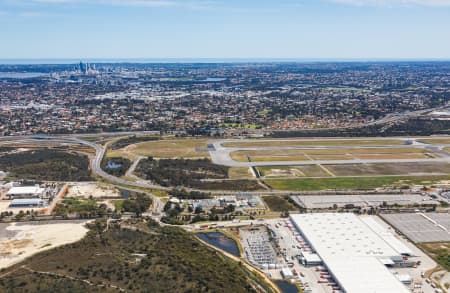 Aerial Image of PERTH AIRPORT