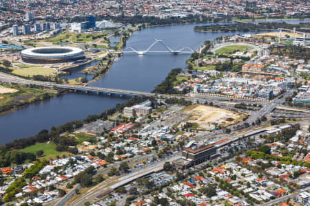 Aerial Image of EAST PERTH