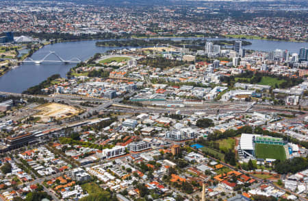 Aerial Image of EAST PERTH