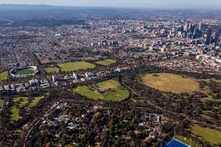 Aerial Image of PARKVILLE