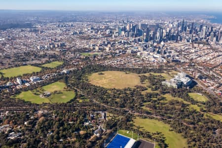Aerial Image of PARKVILLE