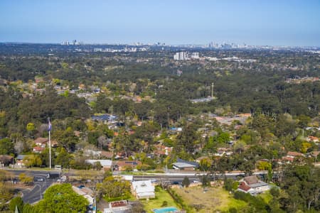 Aerial Image of PENNANT HILLS