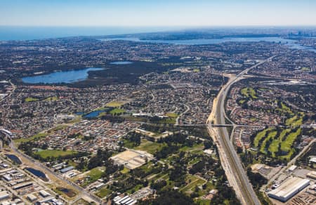 Aerial Image of COCKBURN CENTRAL