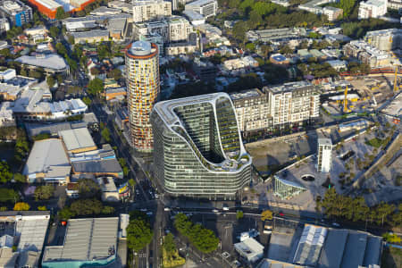 Aerial Image of GREEN SQUARE GOLDEN LIGHT