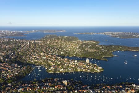 Aerial Image of KURRABA POINT  GOLDEN LIGHT