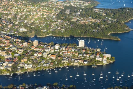 Aerial Image of KURRABA POINT  GOLDEN LIGHT