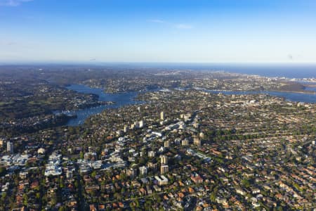 Aerial Image of CREMORNE GOLDEN LIGHT