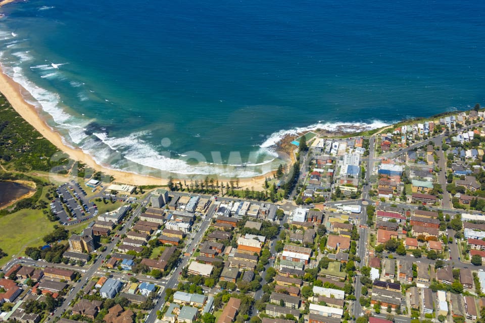 Aerial Image of Dee Why Beach
