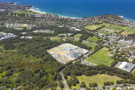 Aerial Image of WARRIEWOOD SQUARE SHOPPING CENTRE