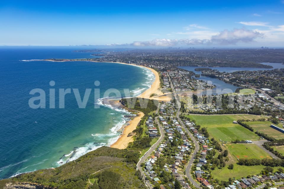 Aerial Image of Turrimetta Beach North Narrabeen to Warriewood