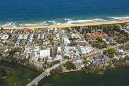 Aerial Image of NARRABEEN BEACH