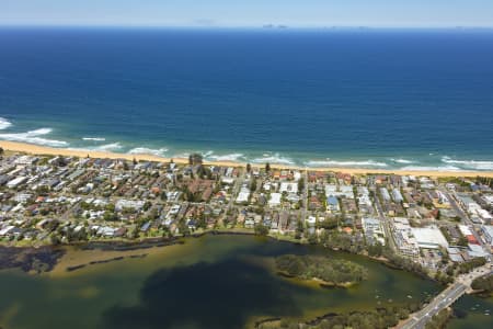 Aerial Image of NARRABEEN BEACH