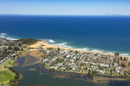 Aerial Image of NARRABEEN BEACH