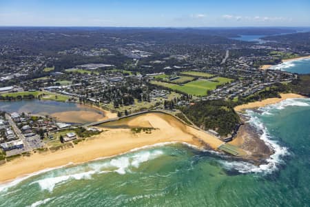 Aerial Image of NARRABEEN BEACH