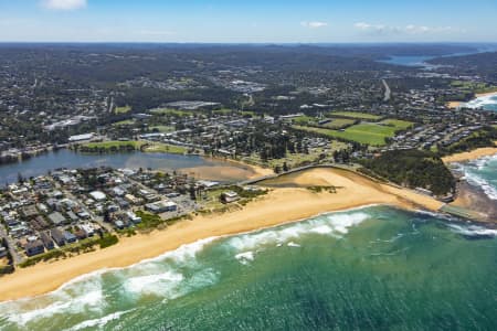 Aerial Image of NARRABEEN BEACH