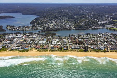 Aerial Image of NARRABEEN BEACH