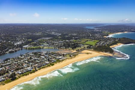 Aerial Image of NARRABEEN BEACH