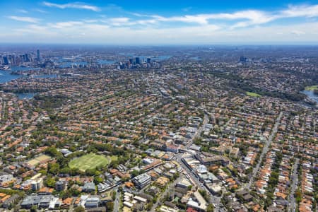 Aerial Image of MILITARY ROAD AND MOSMAN