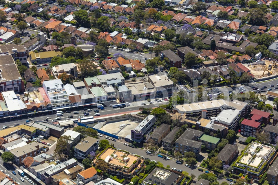 Aerial Image of Military Road and Mosman