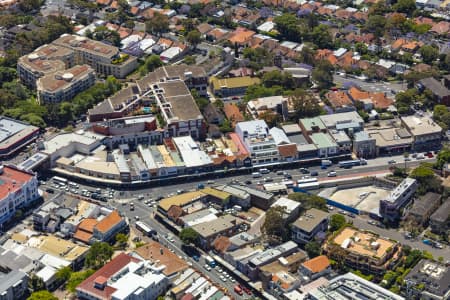 Aerial Image of MILITARY ROAD AND MOSMAN