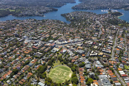 Aerial Image of MILITARY ROAD AND MOSMAN