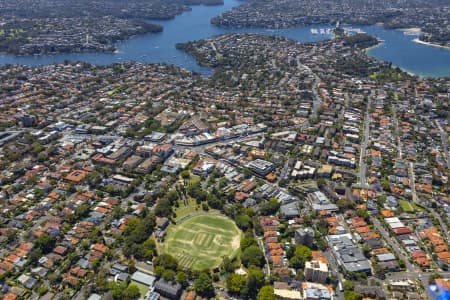 Aerial Image of MILITARY ROAD AND MOSMAN
