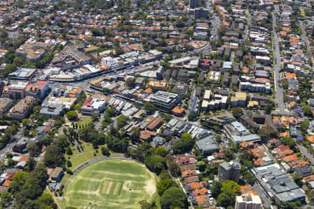 Aerial Image of MILITARY ROAD AND MOSMAN