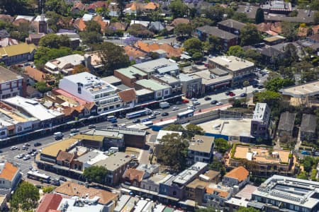 Aerial Image of MILITARY ROAD AND MOSMAN