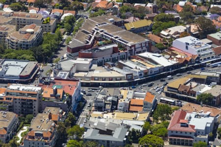 Aerial Image of MILITARY ROAD AND MOSMAN