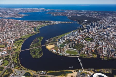 Aerial Image of VICTORIA PARK