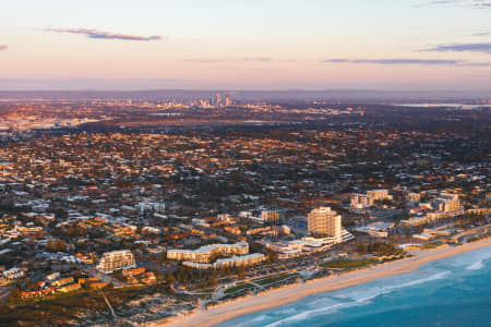 Aerial Image of SCARBOROUGH SUNSET