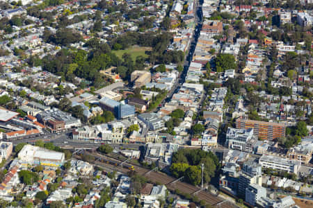 Aerial Image of NEWTOWN SHOPS AND STATION
