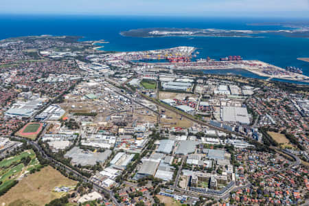 Aerial Image of BANKSMEADOW