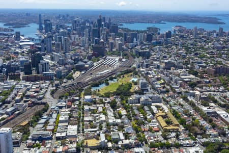 Aerial Image of REDFERN TO SYDNEY CBD