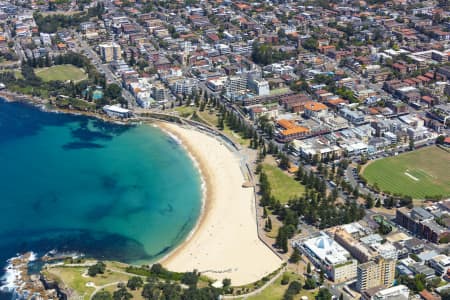 Aerial Image of COOGEE BEACH, SHOPS AND HOMES