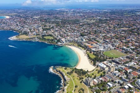 Aerial Image of COOGEE BEACH, SHOPS AND HOMES