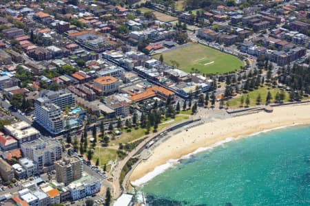 Aerial Image of COOGEE BEACH, SHOPS AND HOMES