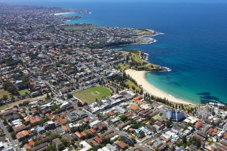 Aerial Image of COOGEE BEACH, SHOPS AND HOMES