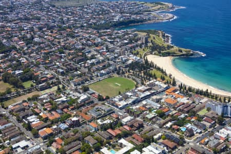 Aerial Image of COOGEE BEACH, SHOPS AND HOMES