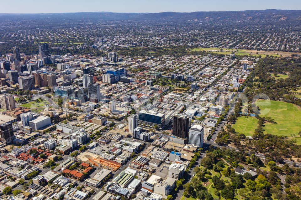 Aerial Image of Adelaide South Terrace