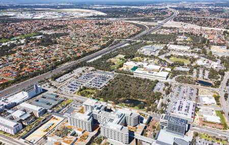 Aerial Image of FIONA STANLEY HOSPITAL