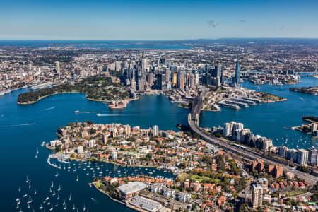 Aerial Image of NORTH SYDNEY
