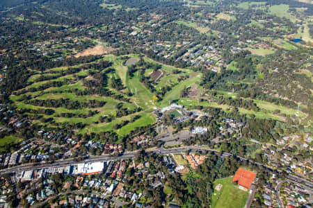 Aerial Image of HEIDELBERG GOLF CLUB