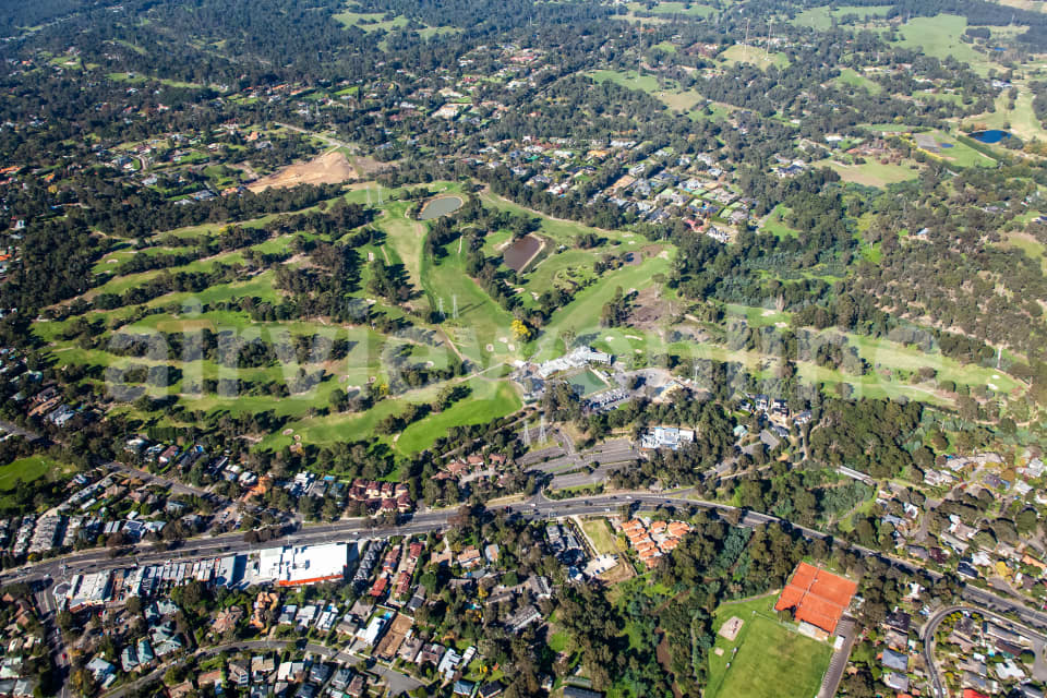 Aerial Image of Heidelberg Golf Club