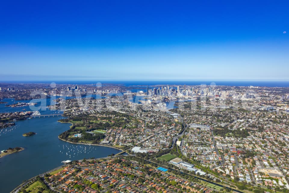 Aerial Image of Haberfield and Dobroyd Point
