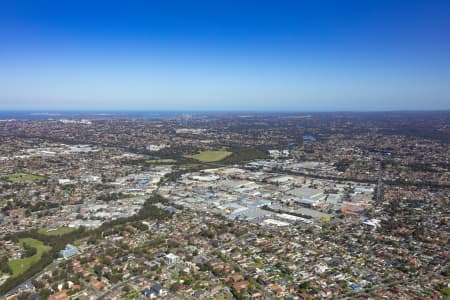 Aerial Image of PADSTOW AND BANKSTOWN
